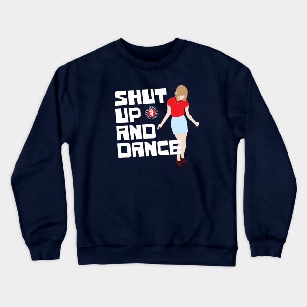 Northern Soul Dancer Crewneck Sweatshirt by modernistdesign